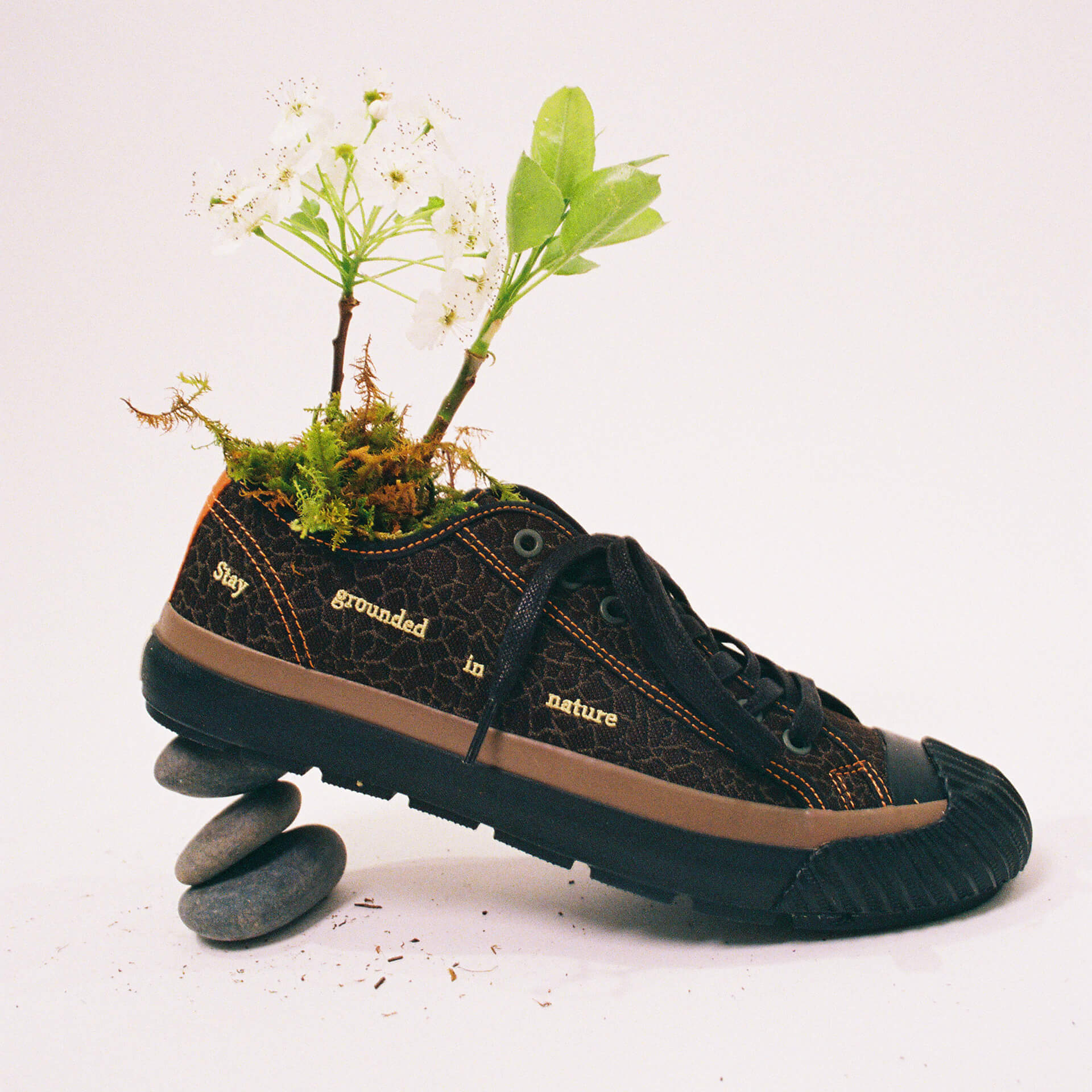 Grounder by Saeed Ferguson Low-Top Brown/Black
