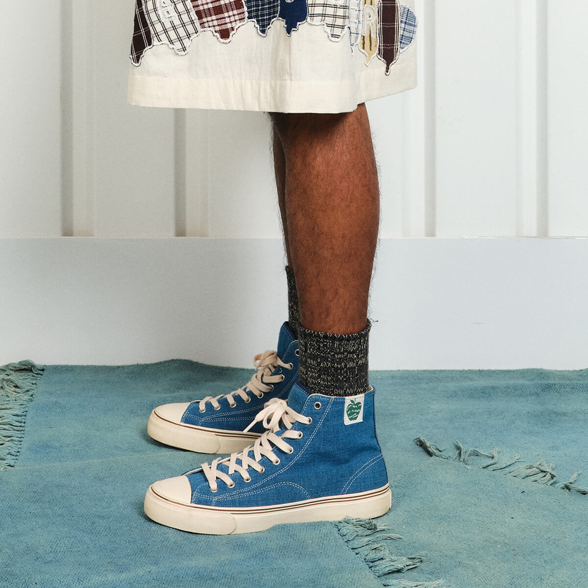 All-American Story MFG High-Top Indigo/Ecru