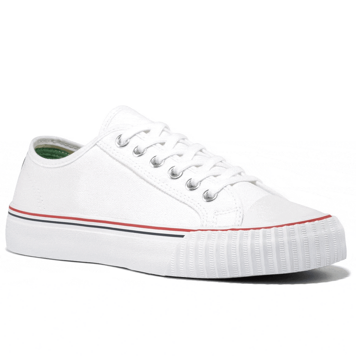 pf flyers white high top