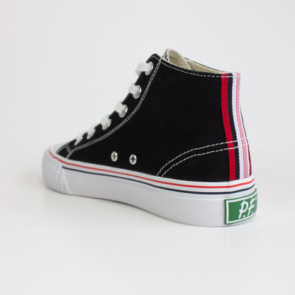 Center Kids High-Top Black/White